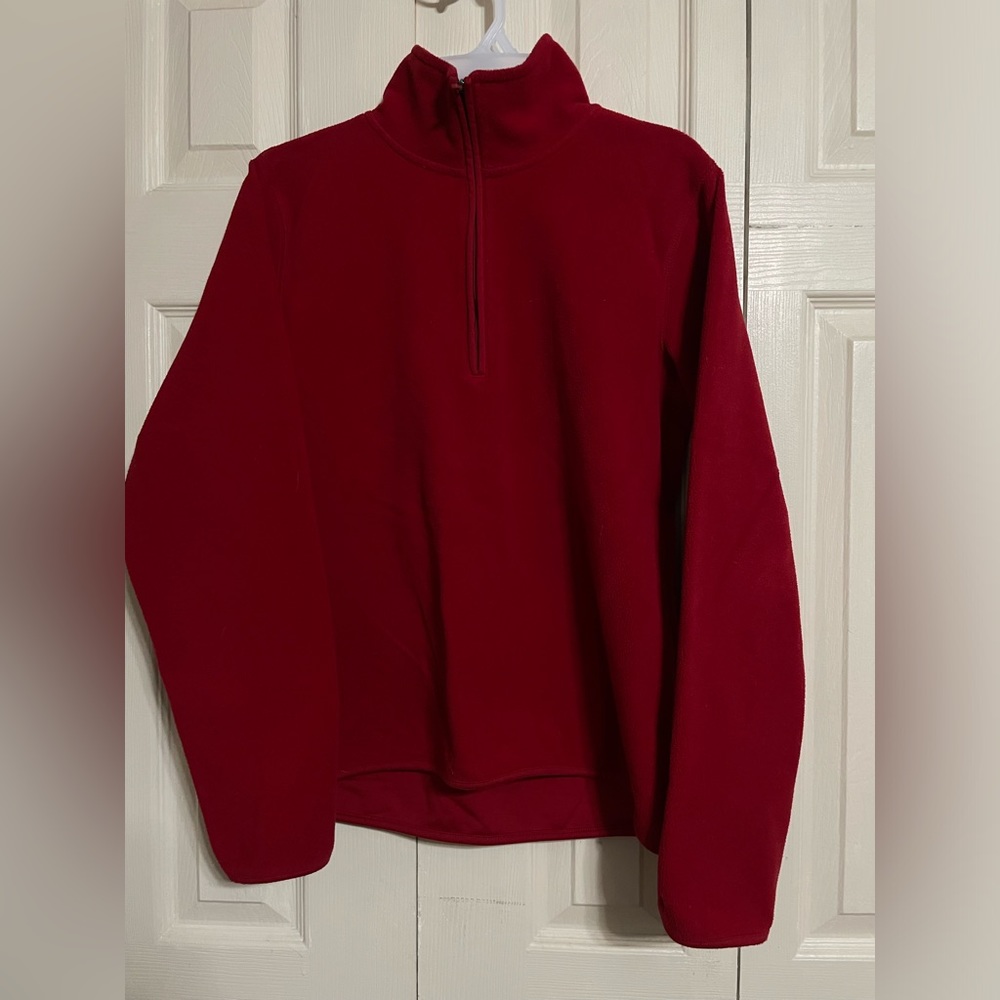 Tommy Hilfiger Men’s Vintage 03’ Fleece 1/4 Zip Pullover Sweater Jacket